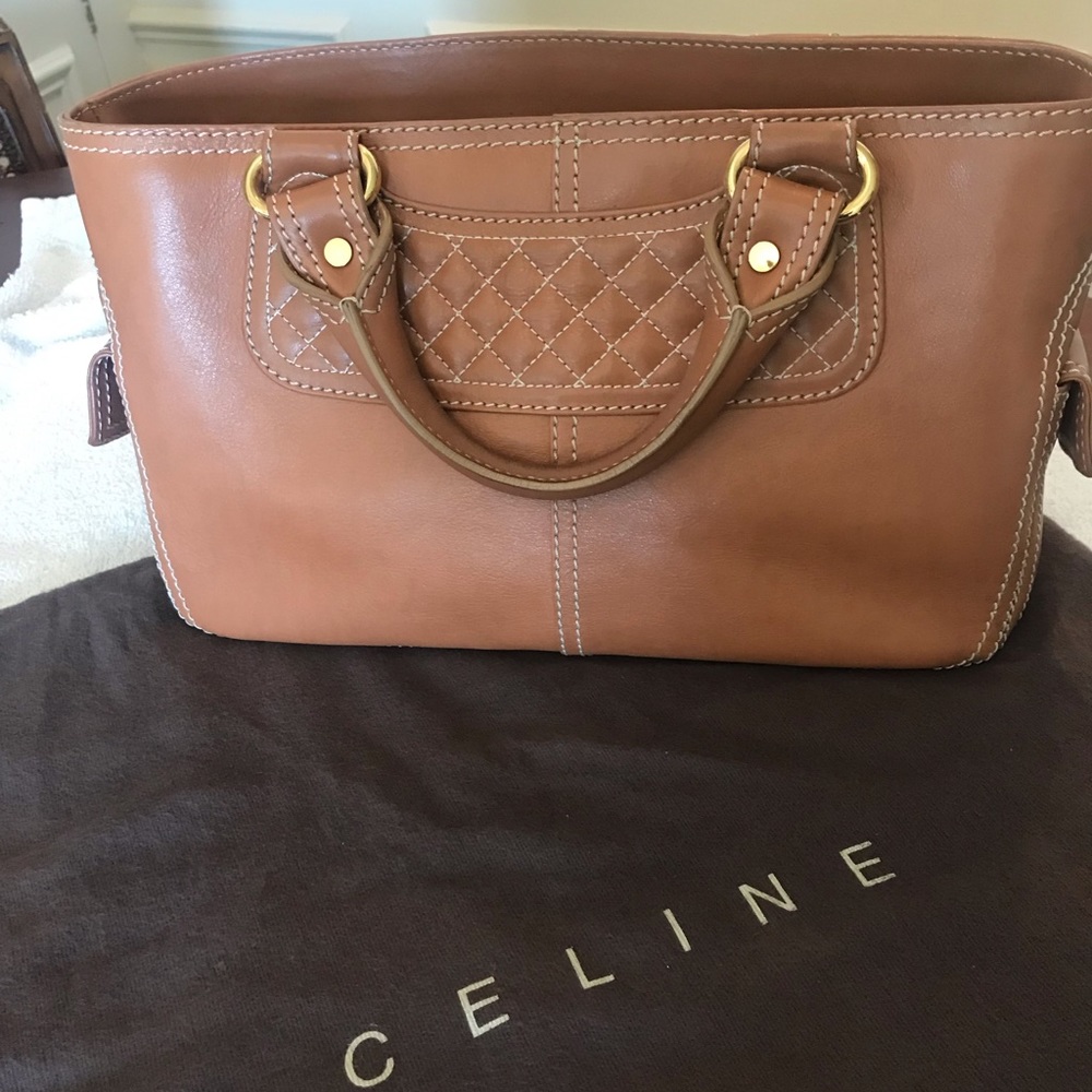 Vintage CELINE Leather Boogie Bag - Gorgeous!!